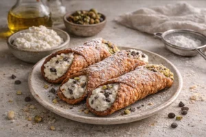 Sicilian cannoli