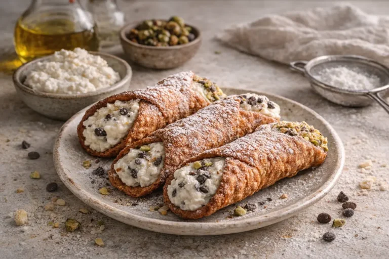 Sicilian cannoli