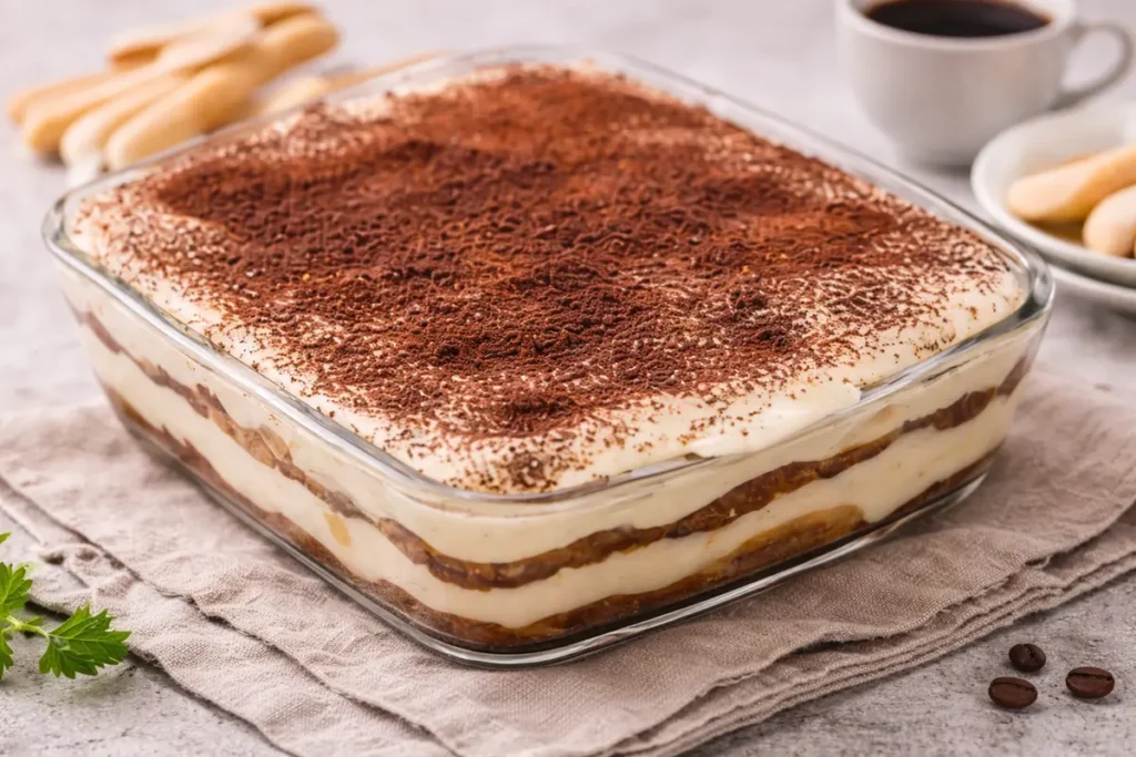 Classic italian tiramisu recipe