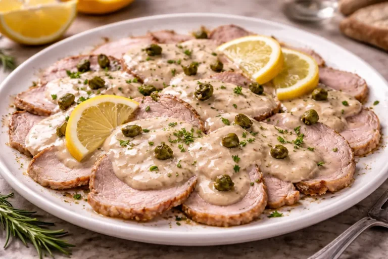 Veal with tuna sauce