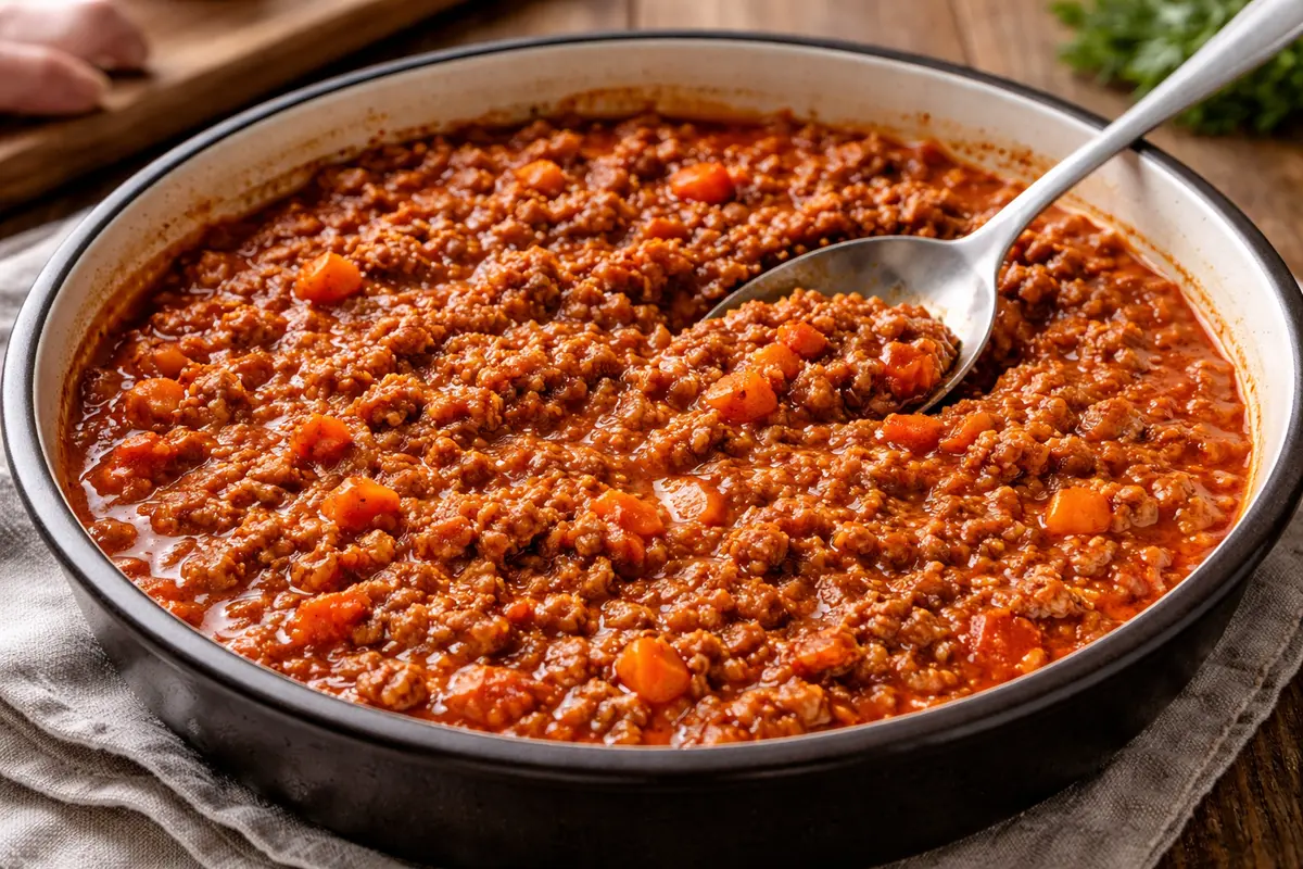 Bolognes sauce